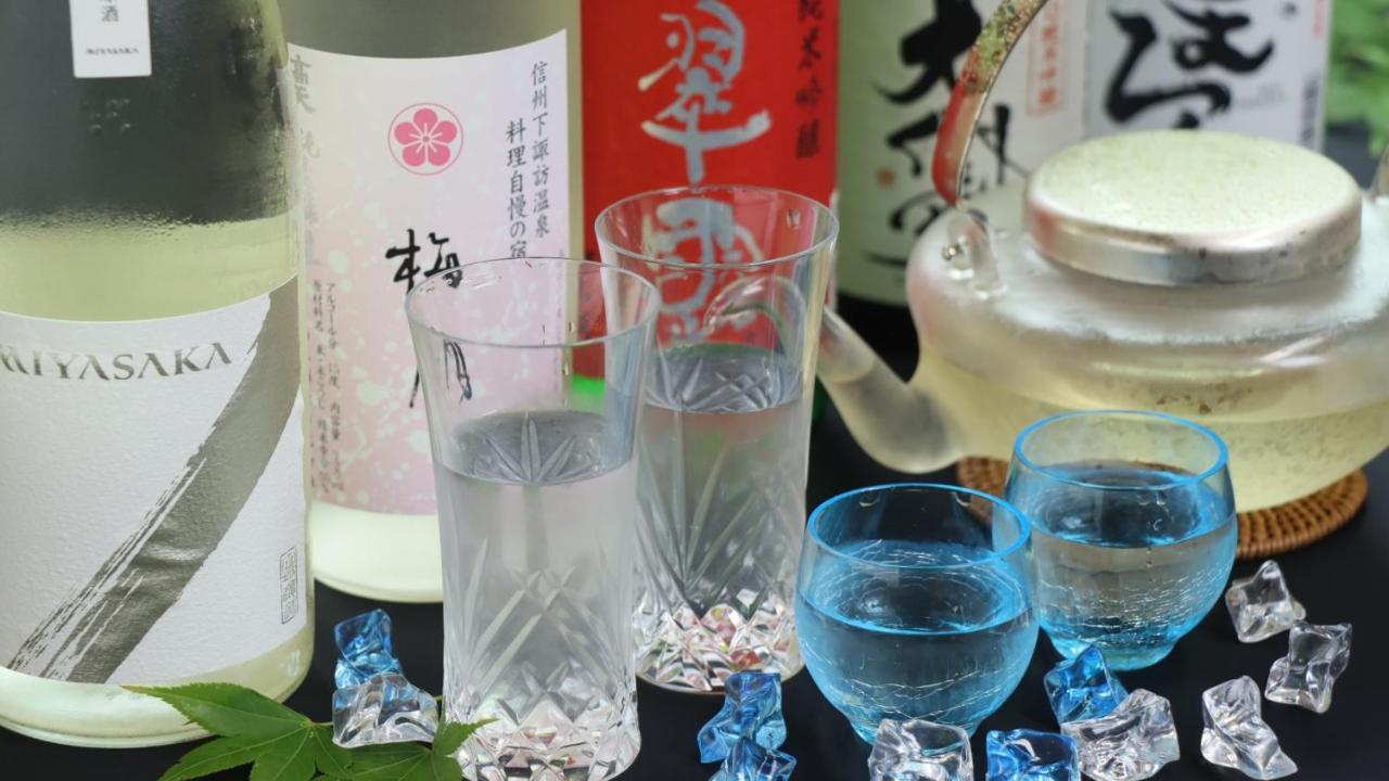 Baigetsu Ryokan 下諏訪町 エクステリア 写真