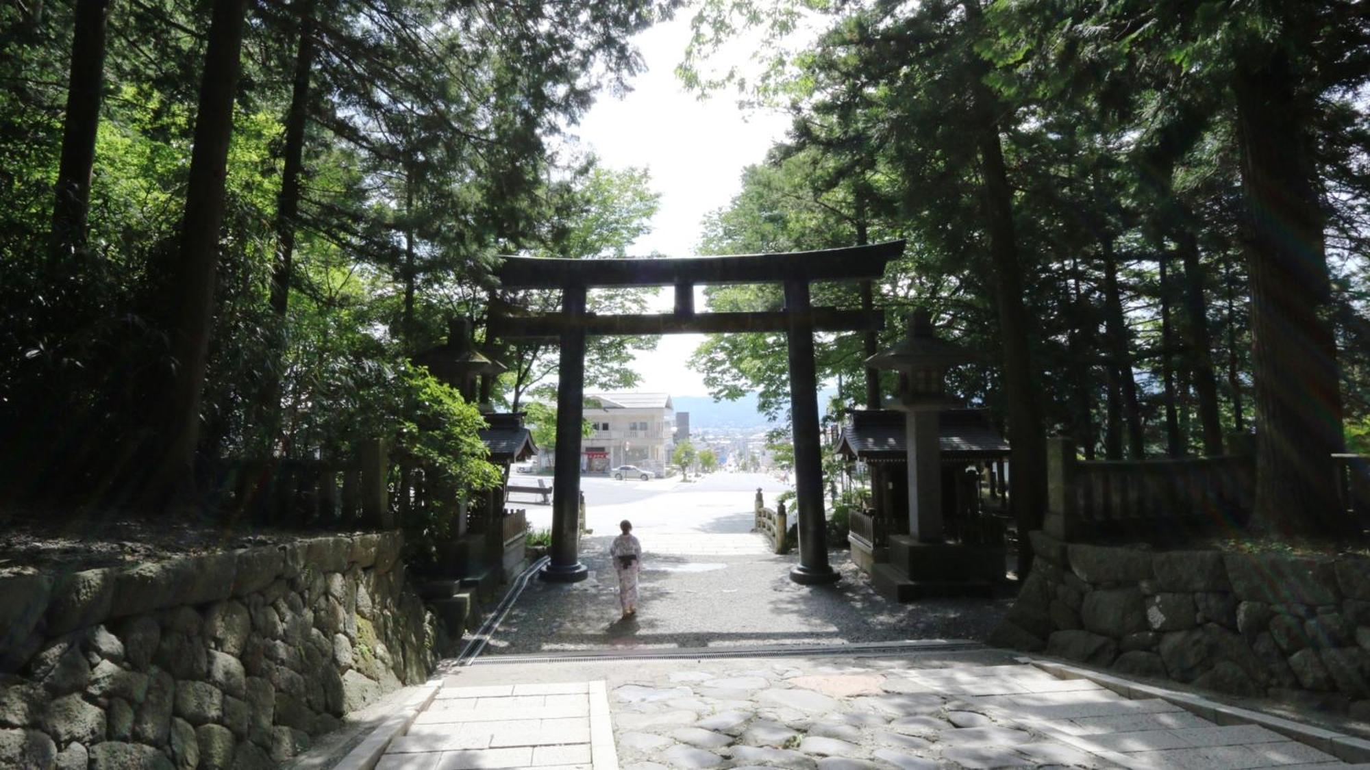 Baigetsu Ryokan 下諏訪町 エクステリア 写真